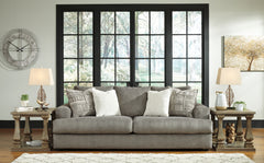 Best Furniture Outlet - Ashley Furniture - Soletren Living Room - Sofa / Ash - 9510338