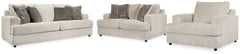 Best Furniture Outlet - Ashley Furniture - Soletren Sofa, Loveseat and Oversized Chair - Sofa, Loveseat and Oversized Chair - 95104U9