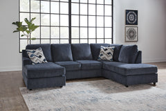 Best Furniture Outlet - Ashley Furniture - Albar Place Sectional - LAF 2-Piece Sectional / Cobalt - 95302S1