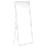 Best Furniture Outlet - Coaster - Windrose 28 x 67 Inch Tempered LED Standing Mirror White - 960963