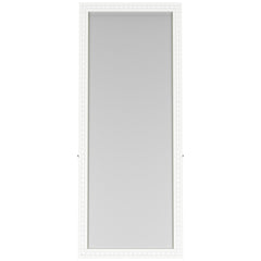 Windrose 28 x 67 Inch Tempered LED Standing Mirror White
