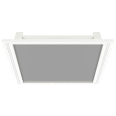 Windrose 28 x 67 Inch Tempered LED Standing Mirror White