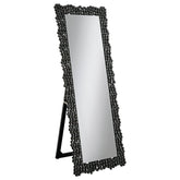 Best Furniture Outlet - Coaster - Mckay 24 x 63 Inch Acrylic Frame Standing Mirror Smokey Grey - 961422