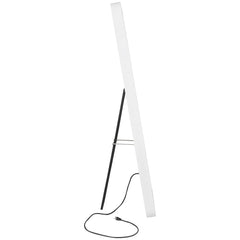 Glendora 32 x 71 Inch LED Standing Mirror BT Speakers Black