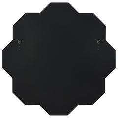 Mikayla 40 x 40 Inch Braided Frame Wall Mirror Silver