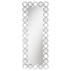 Aghes 24 x 62 Inch Wall Mirror with Lighting Silver