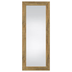 Cadence Tempered Glass Full Length Standing Mirror Mango
