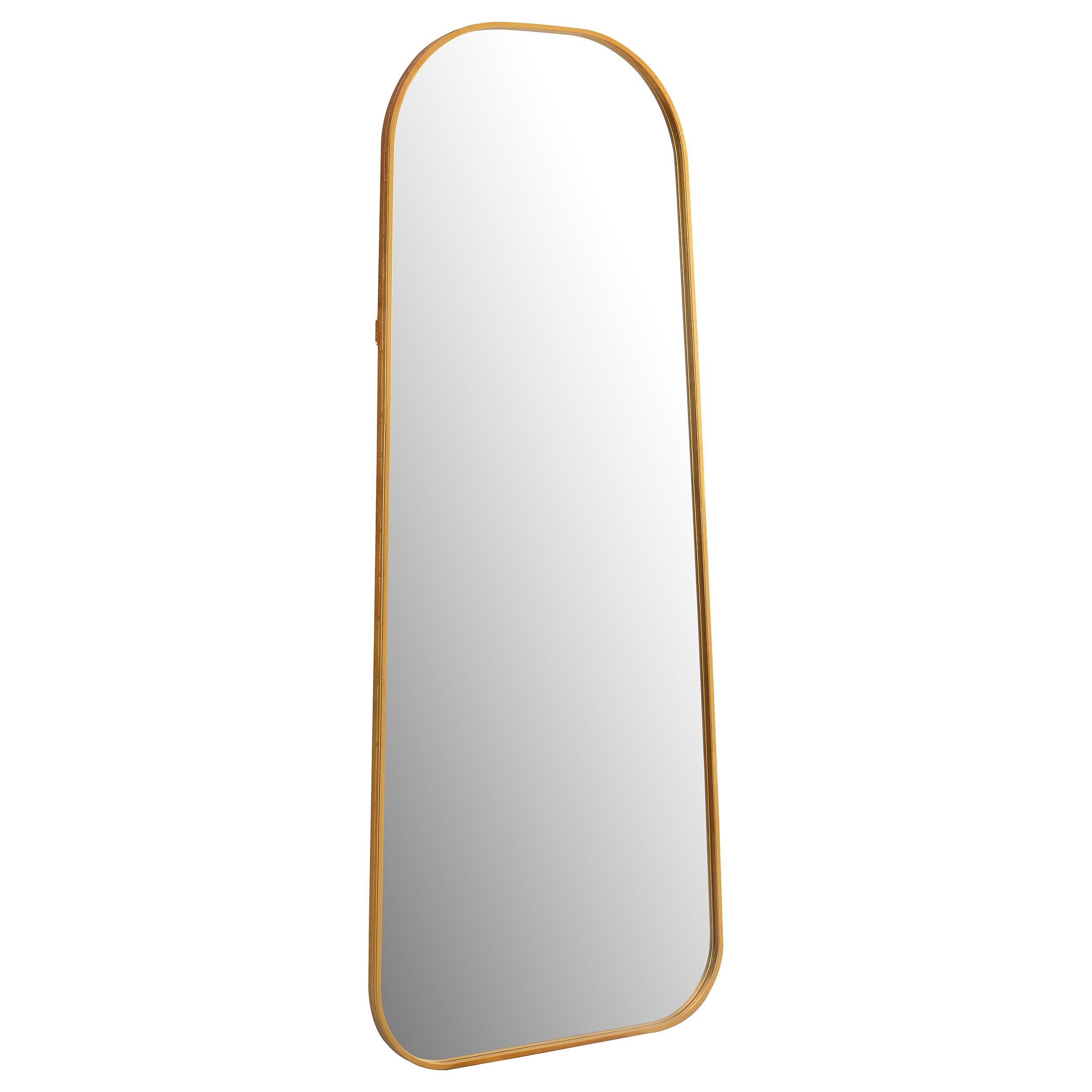 Best Furniture Outlet - Coaster - Simeon 20 x 52 Inch Full Length Floor Mirror Antique Gold - 962822