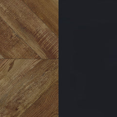 Marlene 3-Panel Room Divider Folding Screen Rustic Tobacco