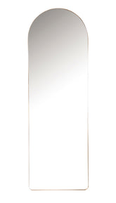 Best Furniture Outlet - Coaster - Stabler 20 x 60 Inch Metal Framed Floor Mirror Rose Gold - 963487