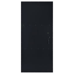 Zayan 32 x 71 Inch Floor Mirror LED Lighting Black Gloss