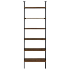 Owens 3-piece 96-inch Wall Mounted Bookshelf Set Walnut