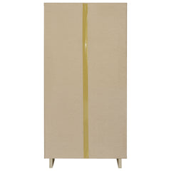 Dalton 65-inch 6-shelf Bookcase White and Distressed Pine