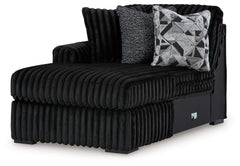 Midnight-Madness Super Chaise and Oversized Chaise