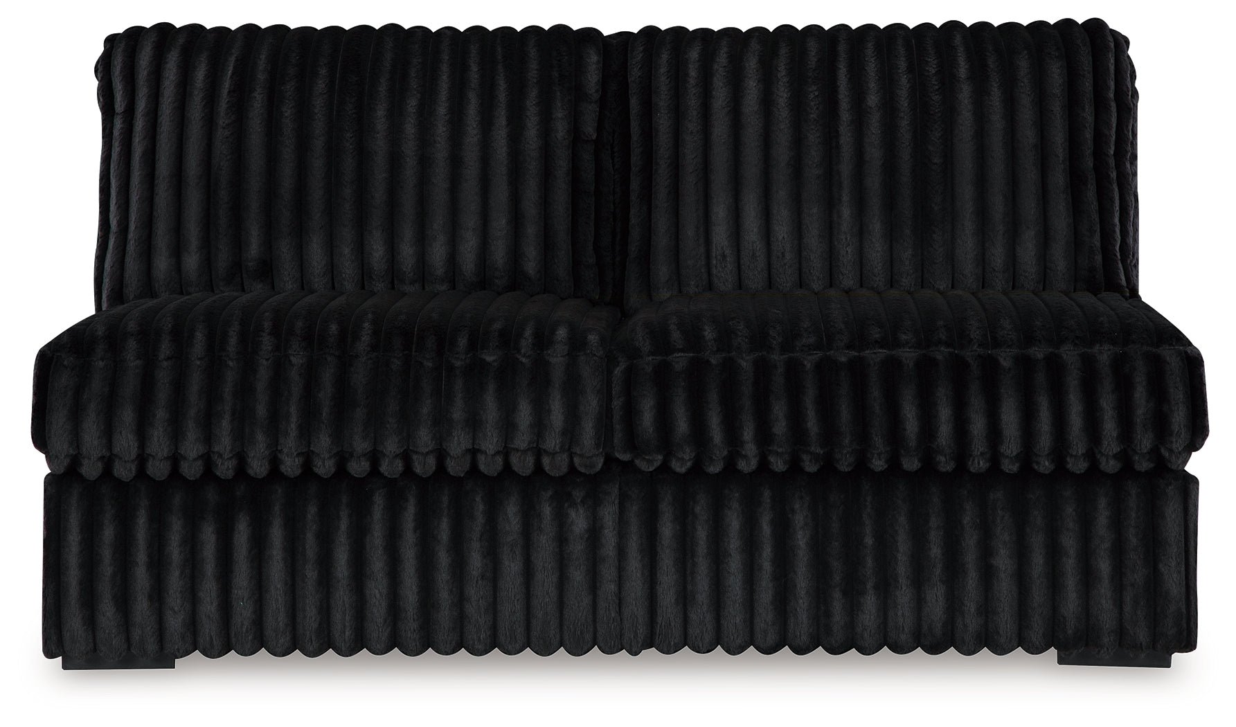 Best Furniture Outlet - Ashley Furniture - Midnight-Madness 4-Piece Sectional - 4-Piece Sectional / Onyx - 98103U11