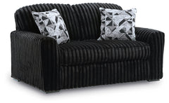 Midnight-Madness Sofa, Loveseat and Oversized Ottoman
