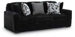 Midnight-Madness Sofa, Loveseat and Oversized Ottoman