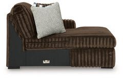 Midnight-Madness 2-Piece Sectional and Ottoman