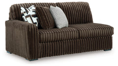 Midnight-Madness 2-Piece Sectional and Ottoman