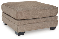 Best Furniture Outlet - Ashley Furniture - Cannonbrook Living Room - Oversized Accent Ottoman / Nutmeg - 9820108