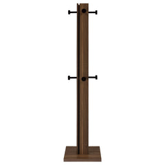 Rikkie Engineered Wood Coat Rack Walnut