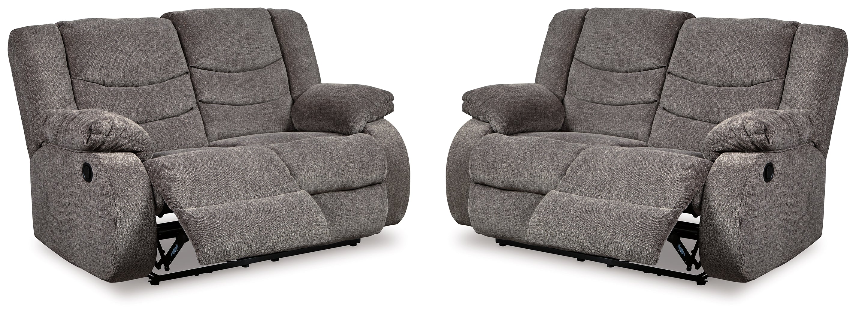 Best Furniture Outlet - Ashley Furniture - Tulen Set of 2 Reclining Loveseats - Set of 2 Reclining Loveseats - 98606U5