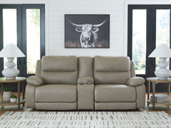 Best Furniture Outlet - Ashley Furniture - Narwhal Place Sectional - 5-Piece Power Reclining Sectional / Pebble - PC99201S8
