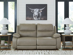 Best Furniture Outlet - Ashley Furniture - Narwhal Place Sectional - 2-Piece Reclining Loveseat / Pebble - PC99201S21