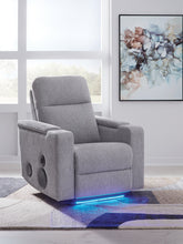 Best Furniture Outlet - Ashley Furniture - Pineland Living Room - Glider PWR REC w/Audio System / Pewter - PC9930642A
