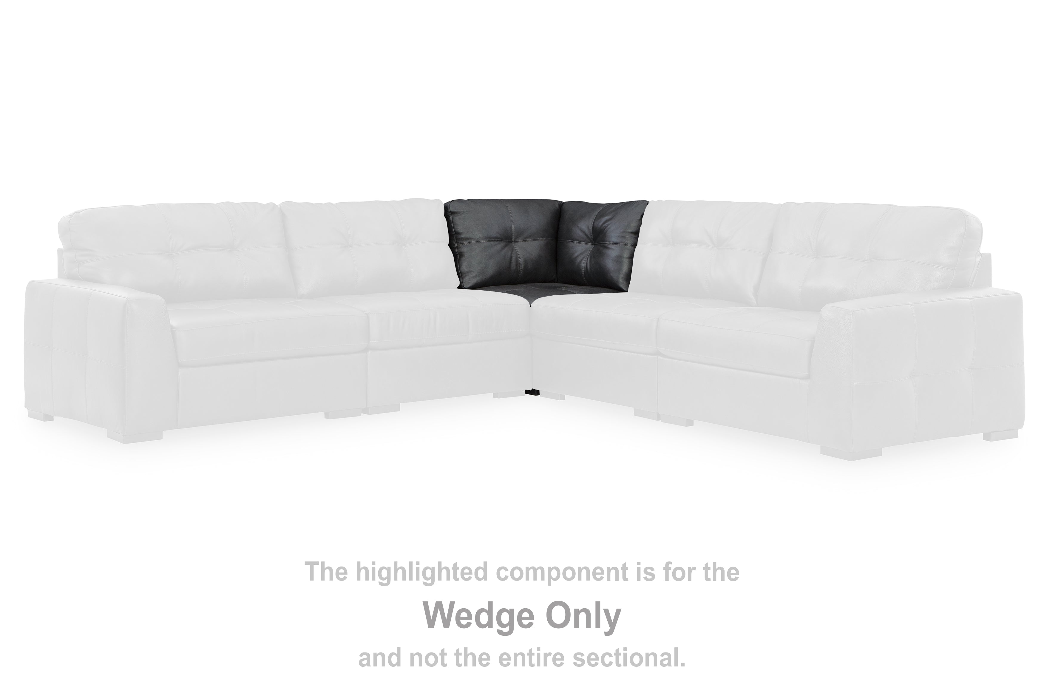 Best Furniture Outlet - Ashley Furniture - Brindley Pier Sectional - Wedge / Fog - 9950377
