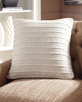 Best Furniture Outlet - Ashley Furniture - Theban Pillows - Pillow (4/CS) / Cream - A1000454