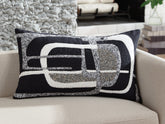 Best Furniture Outlet - Ashley Furniture - Gavrileigh Pillows - Pillow (4/CS) / Black/Gray/Ivory - A1001113