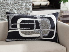 Best Furniture Outlet - Ashley Furniture - Gavrileigh Pillows - Pillow (4/CS) / Black/Gray/Ivory - A1001113