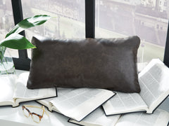 Best Furniture Outlet - Ashley Furniture - Danvale Pillows - Pillow (4/CS) / Dark Brown - A1001142