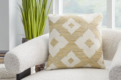 Best Furniture Outlet - Ashley Furniture - Brockner Next-Gen Nuvella Pillows - Pillow (4/CS) / Brown/Yellow - A1900009
