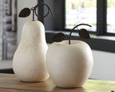 Best Furniture Outlet - Ashley Furniture - Bidelia Sculpture - Sculpture Set (Set of 2) / Antique White - A2000381