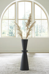 Best Furniture Outlet - Ashley Furniture - Collisten Vase - Vase / Black - A2000663