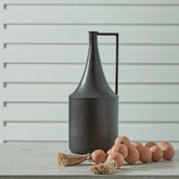Best Furniture Outlet - Ashley Furniture - Zainforth Vase - Vase / Distressed Brown - A2000694