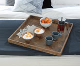 Best Furniture Outlet - Ashley Furniture - Heddford Tray - Tray / Brown - A2000722
