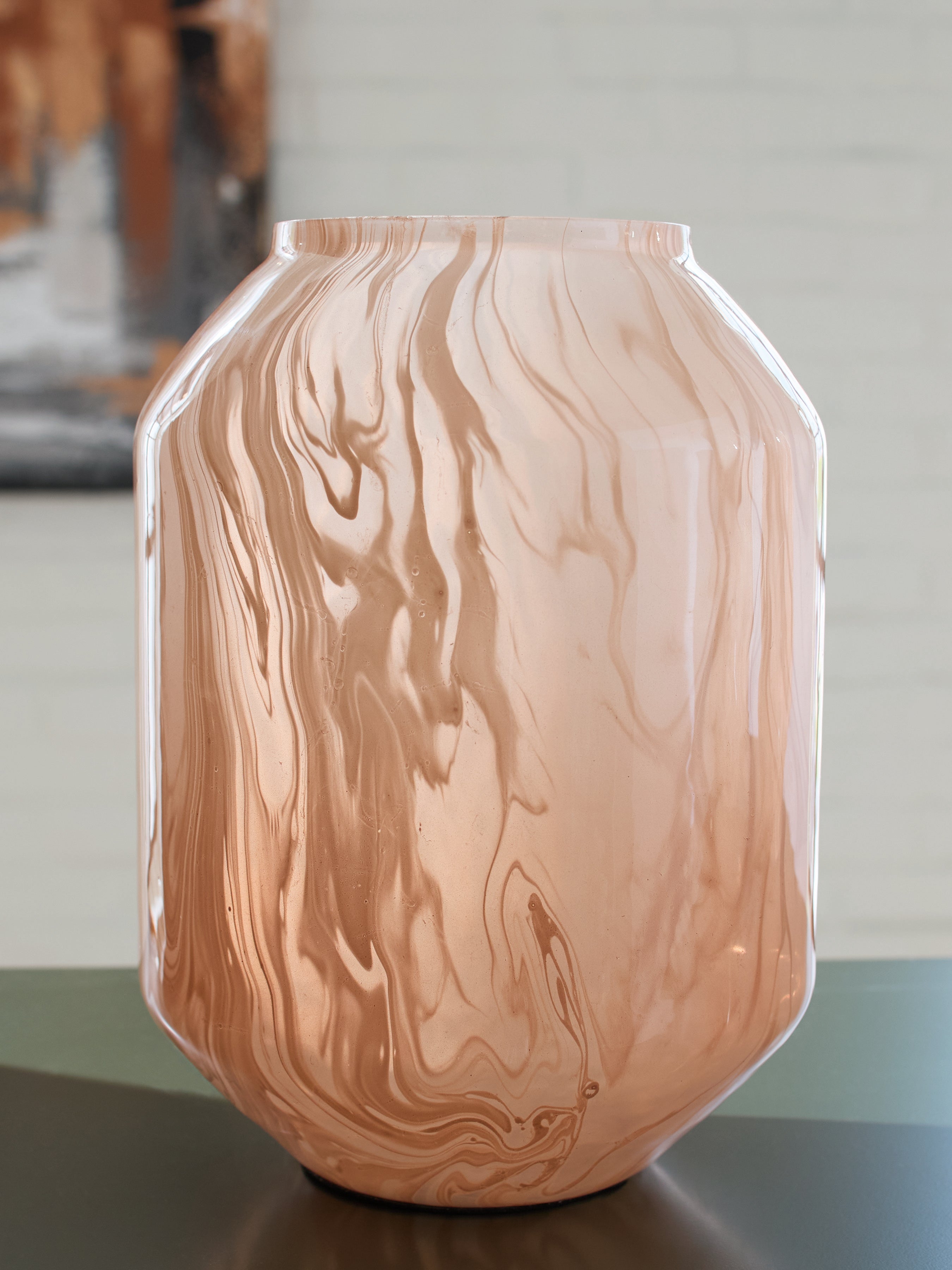 Best Furniture Outlet - Ashley Furniture - Dushby Vase - Vase / Blush Pink - A2000728