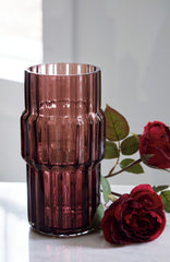 Best Furniture Outlet - Ashley Furniture - Dorlow Vase - Vase / Mauve - A2900024V