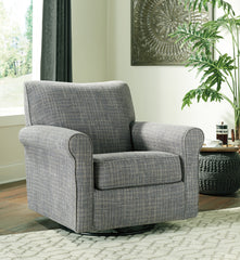 Best Furniture Outlet - Ashley Furniture - Renley Accent Chair - Swivel Glider Accent Chair / Ash - A3000002