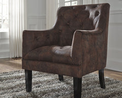 Best Furniture Outlet - Ashley Furniture - Drakelle Accent Chair - Accent Chair / Mahogany - A3000051