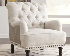Best Furniture Outlet - Ashley Furniture - Tartonelle Accent Chair - Accent Chair / Ivory/Taupe - A3000053
