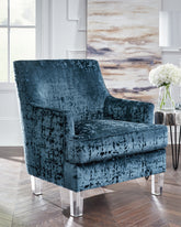 Best Furniture Outlet - Ashley Furniture - Gloriann Accent Chair - Accent Chair / Charcoal - A3000106