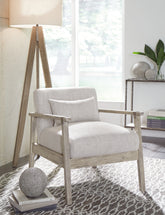 Best Furniture Outlet - Ashley Furniture - Dalenville Accent Chair - Accent Chair / Platinum - A3000335