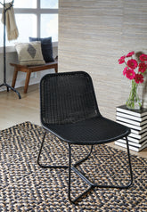 Best Furniture Outlet - Ashley Furniture - Daviston Accent Chair - Accent Chair / Black - A3000614