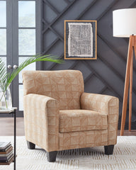 Best Furniture Outlet - Ashley Furniture - Hayesdale Accent Chair - Accent Chair / Black/Cream - A3000658