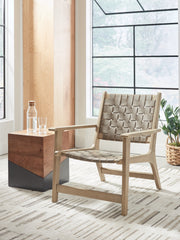Best Furniture Outlet - Ashley Furniture - Jameset Accent Chair - Accent Chair / Taupe - A3000673