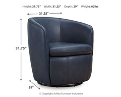 Kierreys Swivel Accent Chair